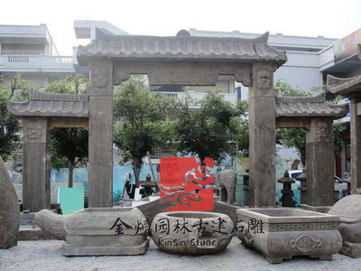 廈門金烜園林景觀工程-供應仿古石雕產品